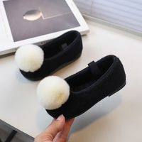 Thumbnail for SoftSteps –  Varmt og mykt – Jentesko med plysjpompon