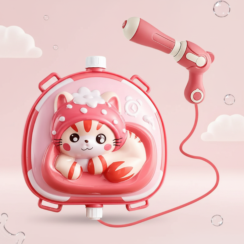 Kids Water Blaster – Lekent og praktisk – Ryggsekk med vannpistol