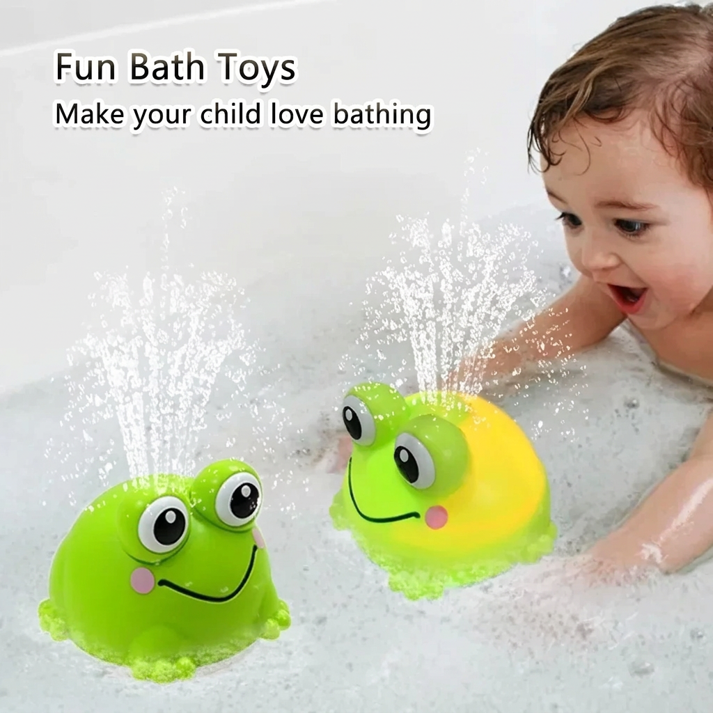 FrogSplash – Munter og interaktiv – Automatisk vannfontene