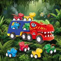 Thumbnail for DinoDrive – Kreativt og spennende – 5-i-1 lastebil-lekesett