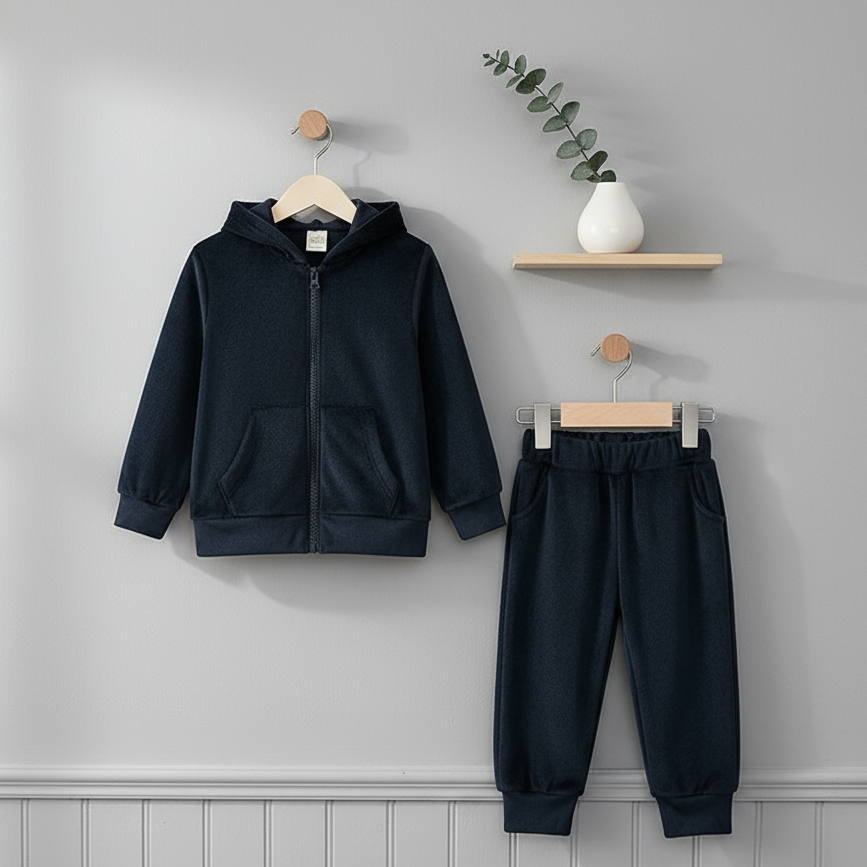 Mini Fashion™ – Mykt og varmt – Joggingdrakt