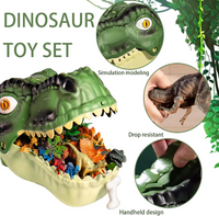 Thumbnail for DinoWorld – Kreativt og realistisk – Dino-hode-lekesett
