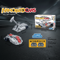Thumbnail for BattleCars – Holdbar og robust – RC-panserbil-sett