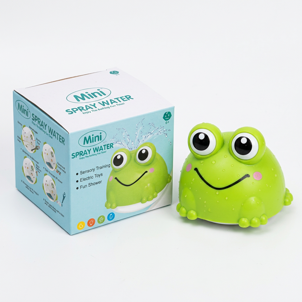 FrogSplash – Munter og interaktiv – Automatisk vannfontene