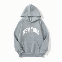 Thumbnail for MiniUrban – Koselig og stilig – Genser med hette og Los Angeles/New York-trykk