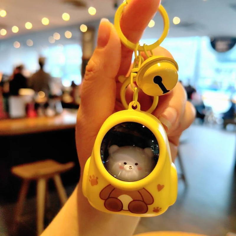 Glowing Astronaut Charm – Søt og lysende – Astronaut-veskeanheng