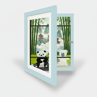 Thumbnail for LittleGallery – Morsomt og lærerikt – Kunstramme A4