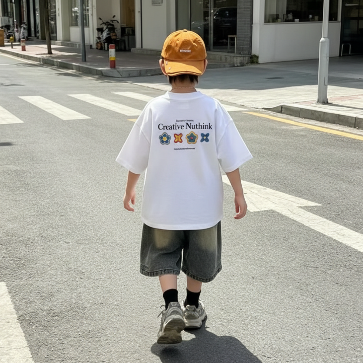 MiniStyle – Kvalitet og stil – «Creative Nuthink»-T-skjorte