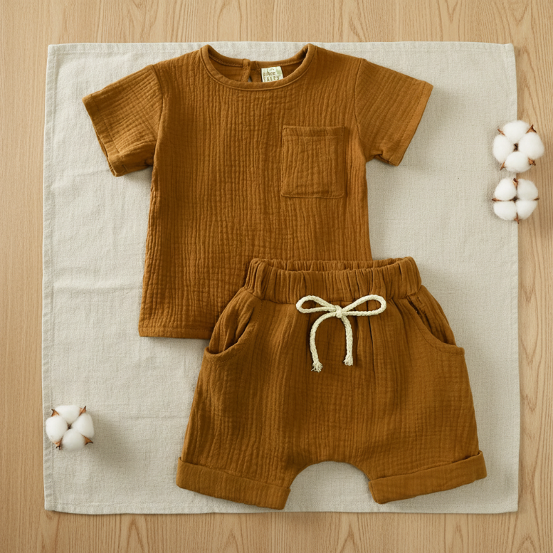 Baby Summer Outfit – Luftig og behagelig – Klesett