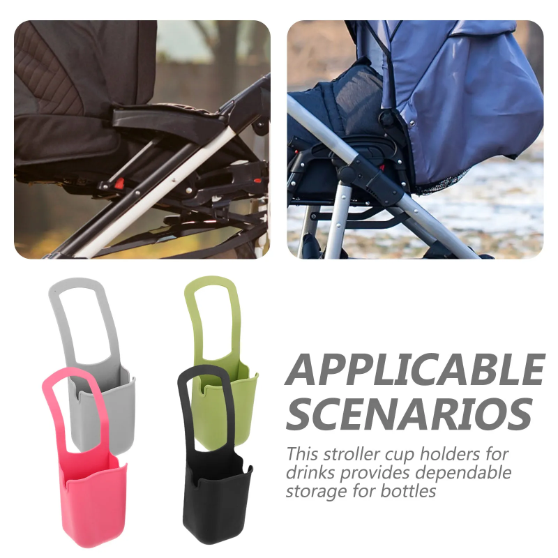 StrollMate – Fleksible og solide – koppholdere i silikon
