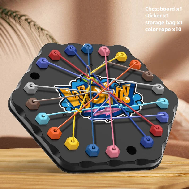 Color Rope Logic Game – Tenkning & Interaktivt – Brettspill