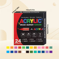 Thumbnail for ColorCraft – Kreativt og bærekraftig – Akrylmarkører med penselspiss