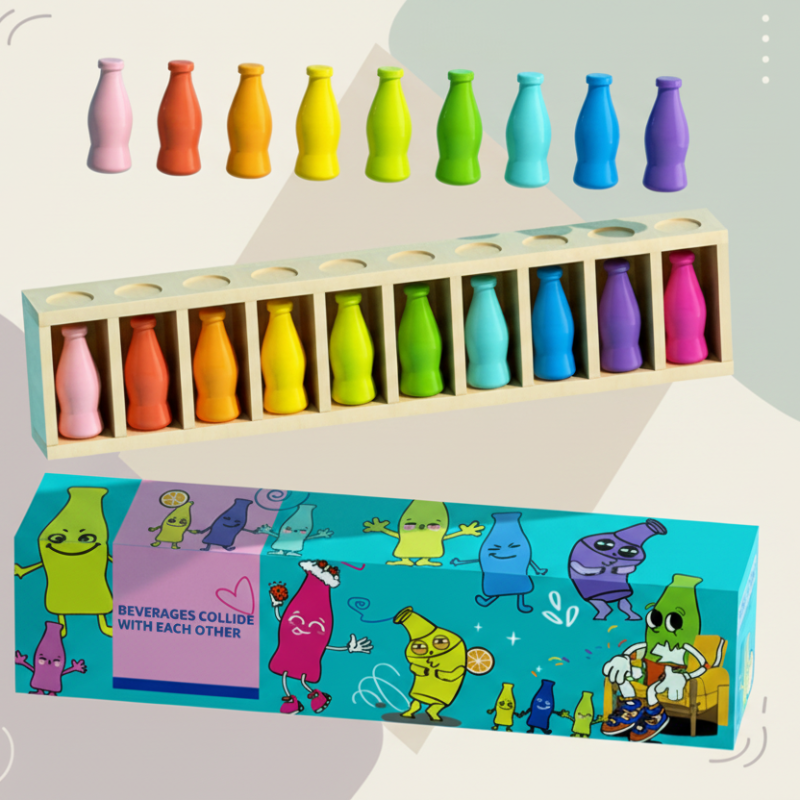 WoodenMatch – Smart og lekent – Montessori fargespill