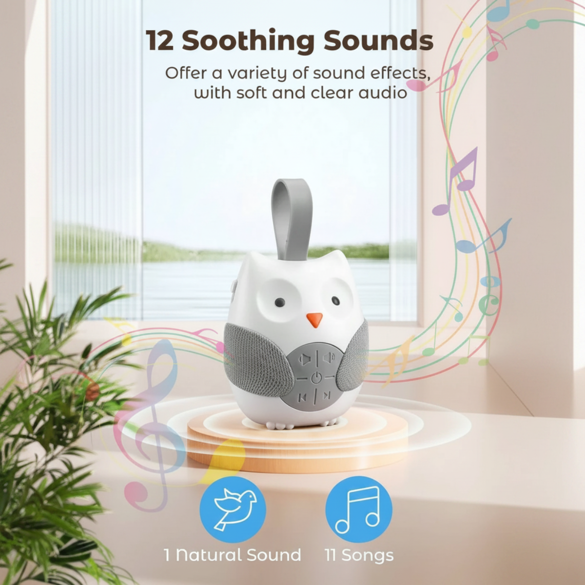 SleepyPal – Beroligende og morsomt – nattlampe med musikk