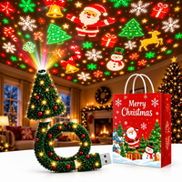 Thumbnail for HolidayBeam – Festlig og stemningsfull – USB-juleprojektor med lysmønstre