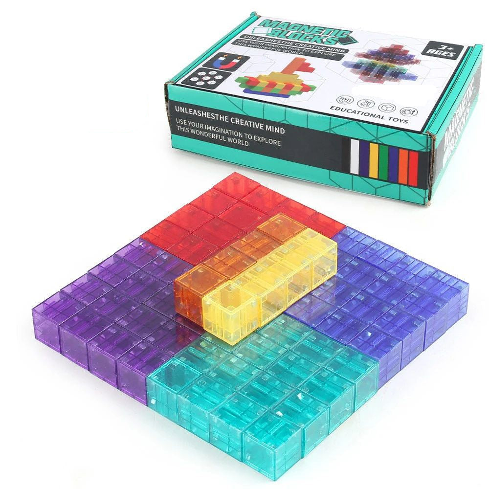 Magic Cubes - Fantasi & moro – magnetiske byggeklosser