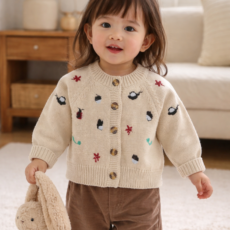 Mini Fashion - Varme materialer - Ulljakke