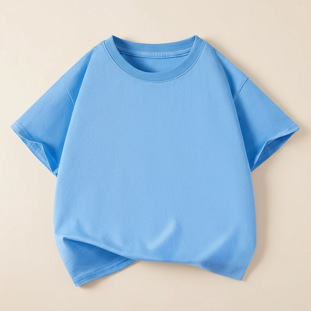SimpleWear – Casual & myk – Relax Fit T-skjorte med rund hals