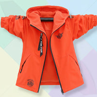 Thumbnail for Reversible Kids Jacket – Vanntett og vindtett – Lett jakke