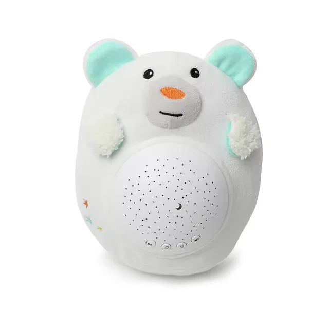 StarPlush – Myk og beroligende – kosedyr med nattlampe-projektor