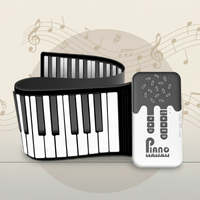 Thumbnail for Roll-up Piano Keyboard – Kreativt og lærerikt – sammenleggbart piano