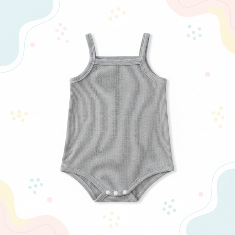 Summer Bodysuit – Luftig og behagelig – Strikket babybody
