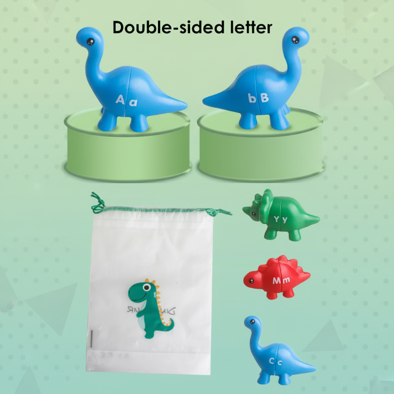 EduDino – Interaktivt og kreativt – Alfabet, former og tall med dinosaurer