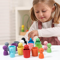 Thumbnail for Fargekanal – Læring og oppdagelse – Montessori-fargesorteringsspill i tre