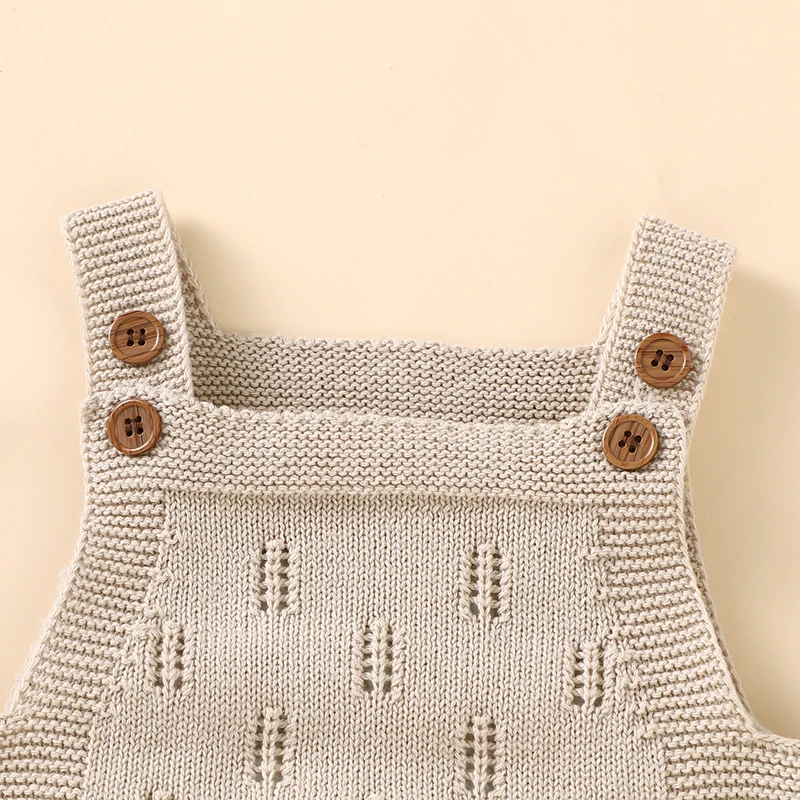 MiniCozy – Myk og behagelig – Strikkede babybukser med lue