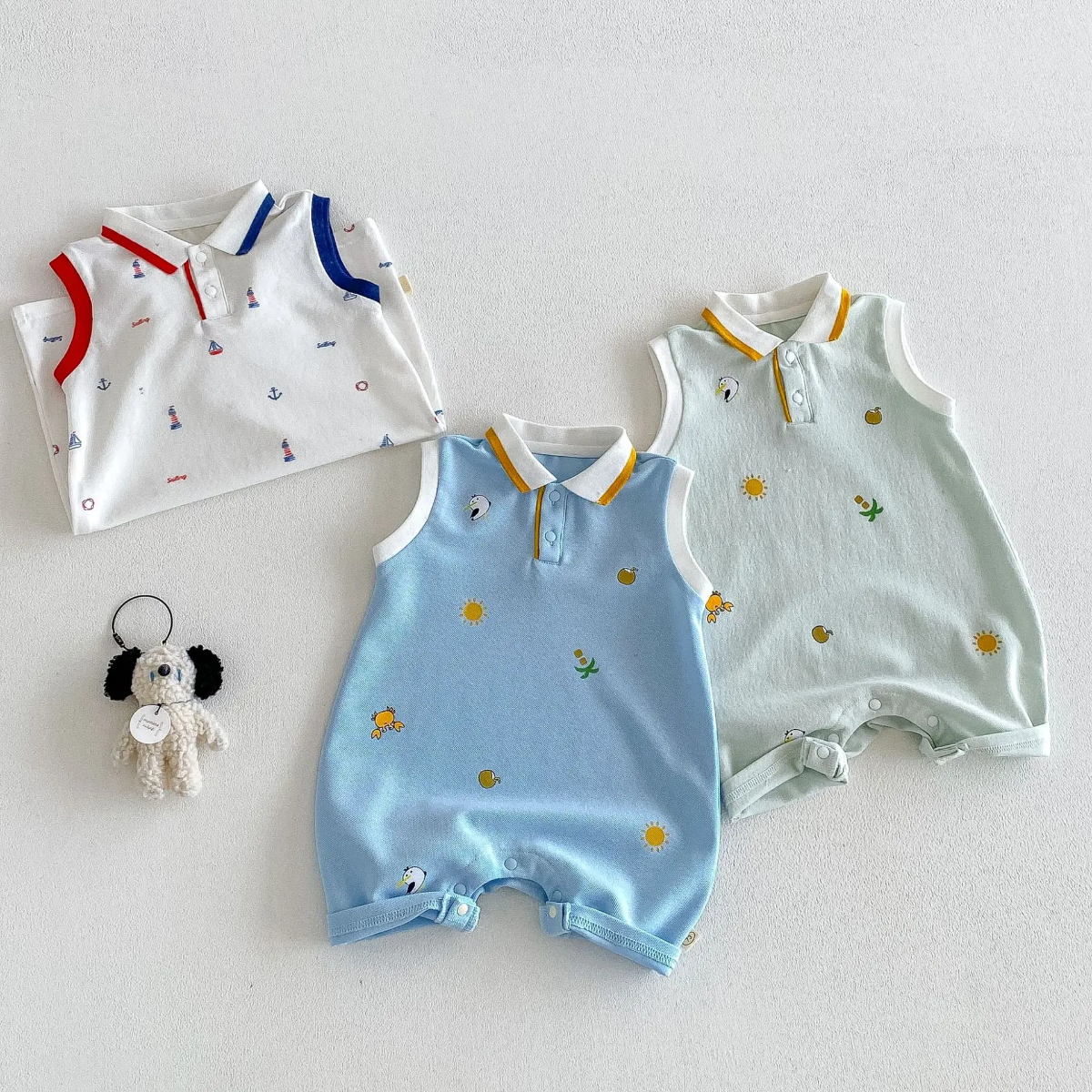 SunnyBaby – Komfortabel og søt – Polo-body til babyer