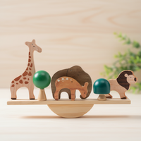 Thumbnail for Wooden Forest Blocks – Kreativitet og utvikling – Sett med treklosser til å stable