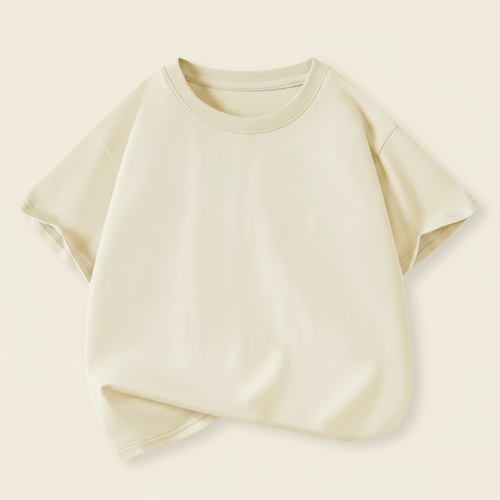 SimpleWear – Casual & myk – Relax Fit T-skjorte med rund hals