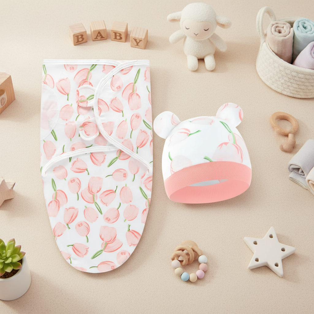 SnuggleBear – Myke og varme – Babyteppe