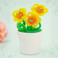 Thumbnail for CraftBloom – Fargerikt og kreativt – DIY blomsterpotte-håndverkssett