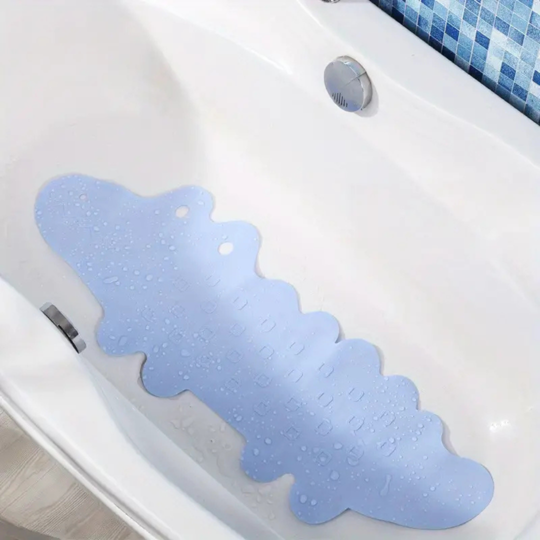 AquaJoy – Sklisikker og sikker – Barnebadmatte Krokodil