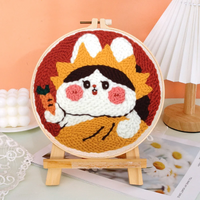 Thumbnail for SoftLoop – Mykt og kreativt – DIY Punch Needle hjemmedekorasjonssett