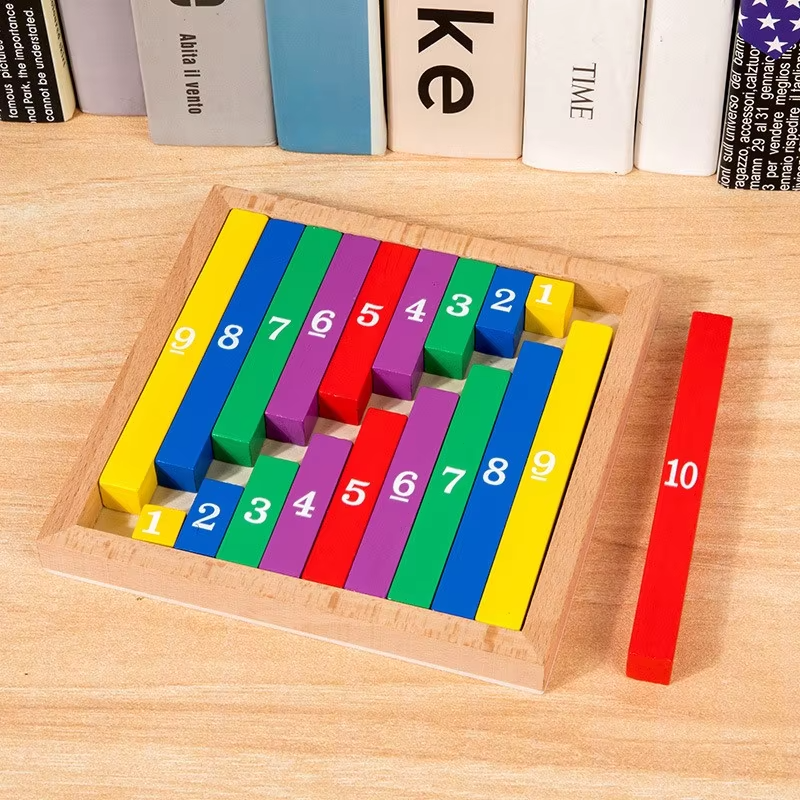 TinyMath – Lærerikt og pedagogisk – Regnebrett i tre med tall