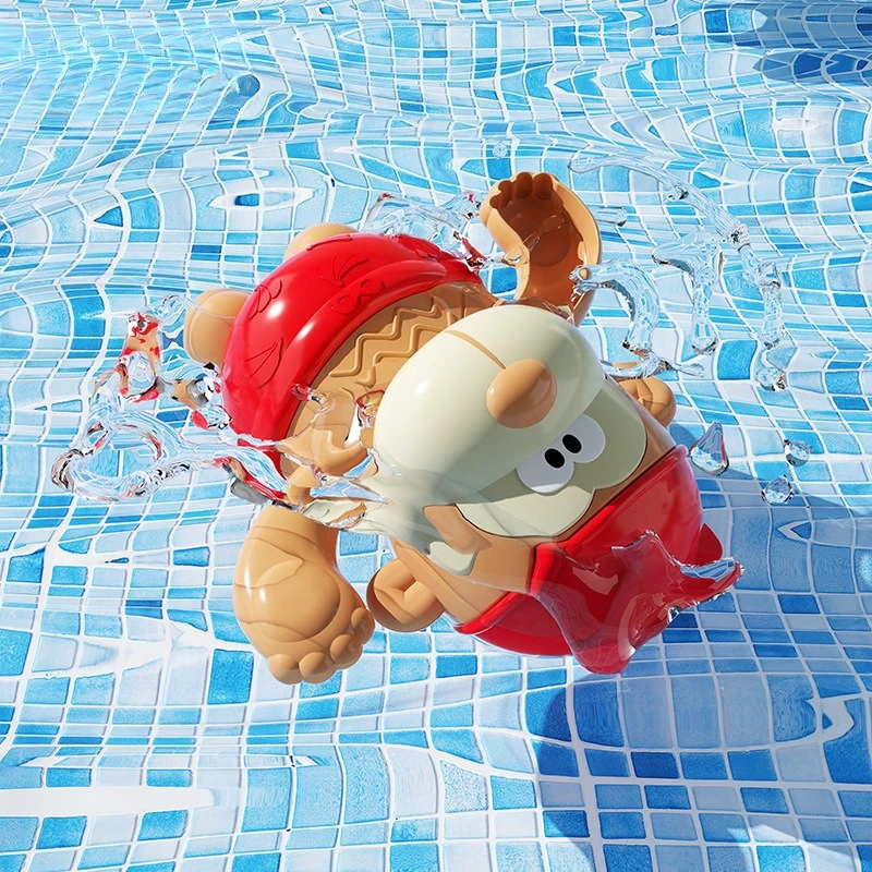 Clockwork Monkey Toy – Lek og vannmoro – Opptrekkbart badeleke