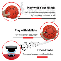 Thumbnail for TinyHarmony – Kompakt og musikalsk – 8-toners tungetromme