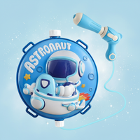 Thumbnail for Kids Water Blaster – Lekent og praktisk – Ryggsekk med vannpistol