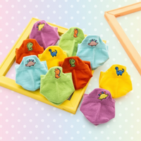 Thumbnail for PlayfulToes – Fargerike og myke – korte barnesokker (sett med 5)