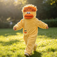 Thumbnail for LittleMonster – Komfortabel og søt – barnedrakt med morsomt monstermotiv