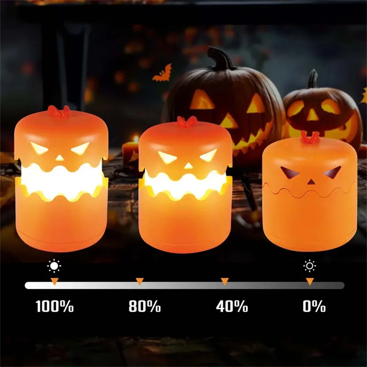 SpookyLight – Festlig og unik – Halloween-gresskarlampe