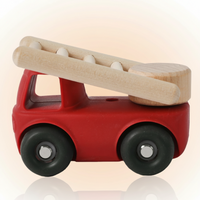 Thumbnail for Montessori Silicone Toy Car – Sikker og tyggevennlig – Tygge- og leketøy i silikon i form av et kjøretøy