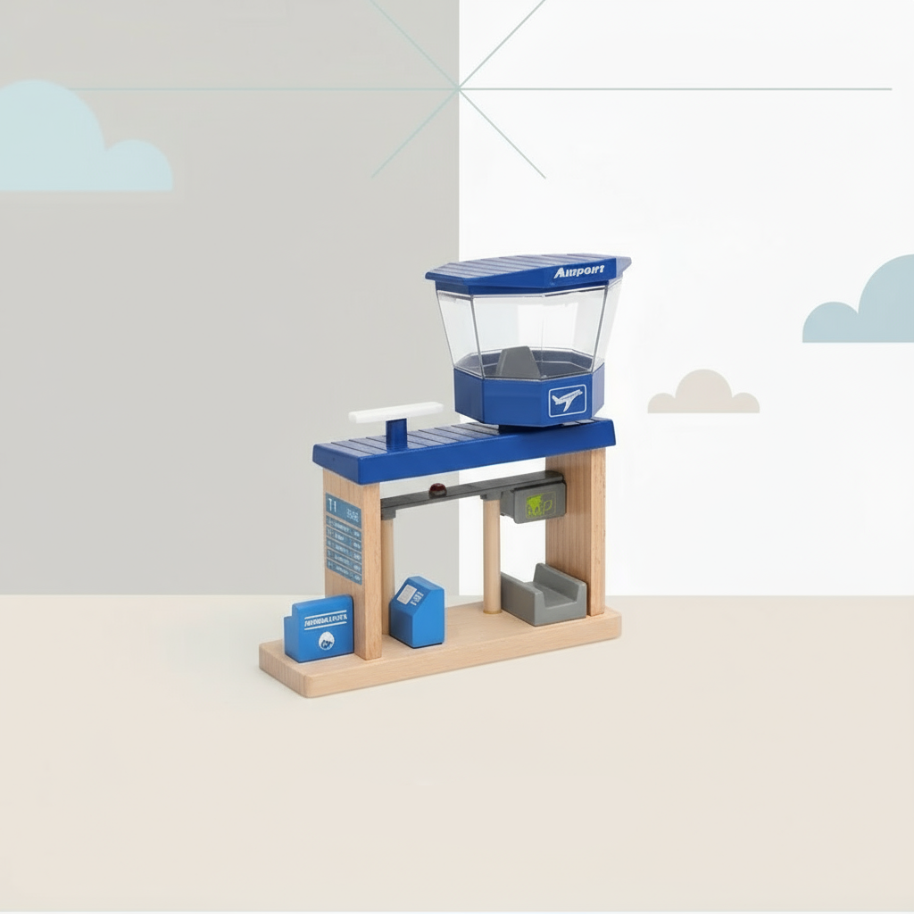 Woods – Stilig og lærerikt - lekesett i tre om kollektivtransport