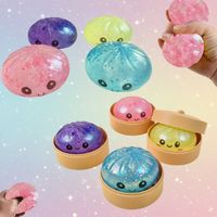 Thumbnail for FunSquish – Fargerikt & glittermoro – Glitter-squishy-klumper