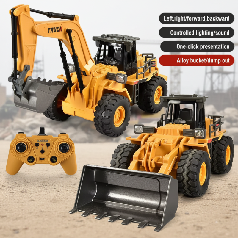 Power Machines – Realistisk og lærerikt – RC-anleggsmaskin