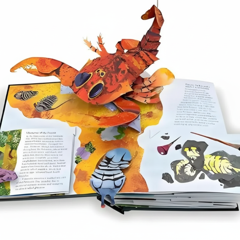 JurassicKids – Spennende og lærerikt – 3D-pop-up-bok om dinosaurer