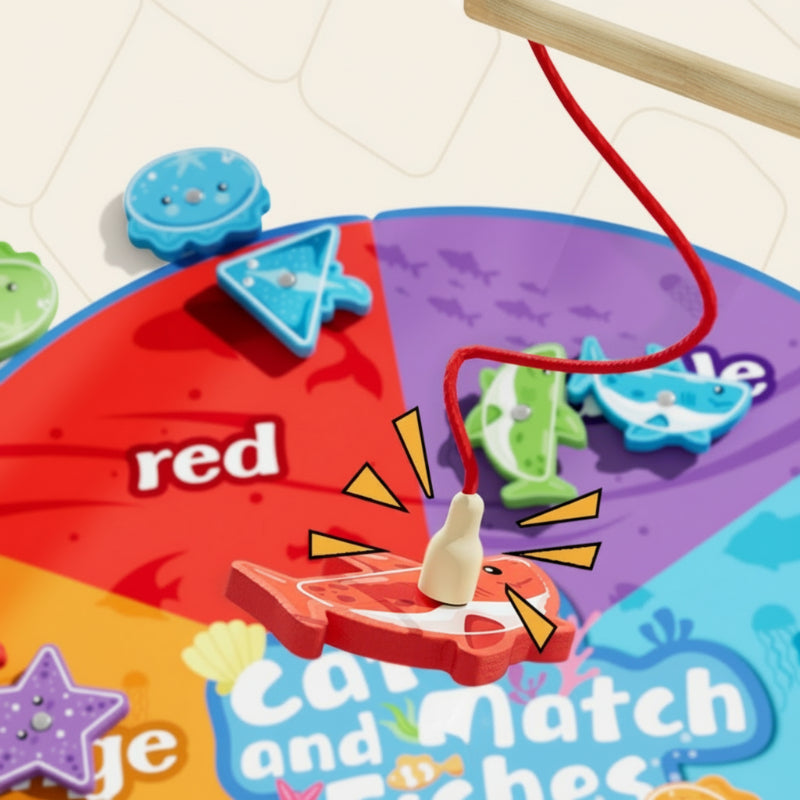 SmartFish – Morsomt og lærerikt – Fiskemagnet-lekesett