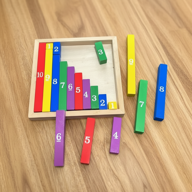 TinyMath – Lærerikt og pedagogisk – Regnebrett i tre med tall